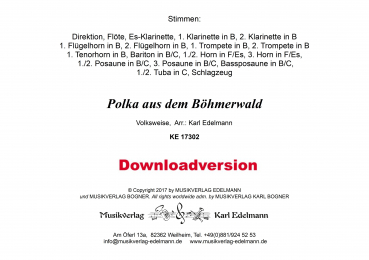 Polka aus dem Böhmerwald - Download
